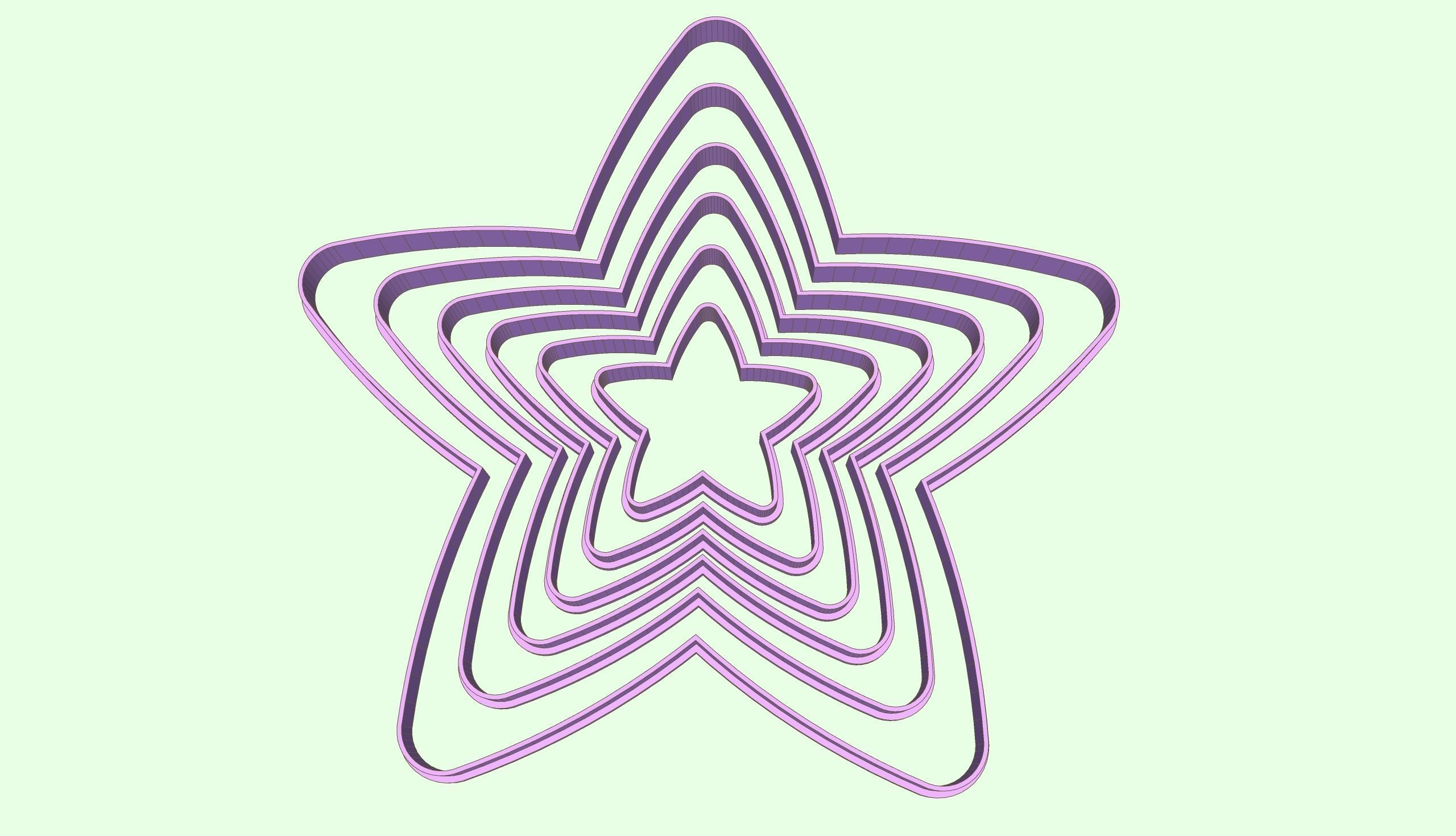 Christmas Cookie Cutter Set 3D print model_2