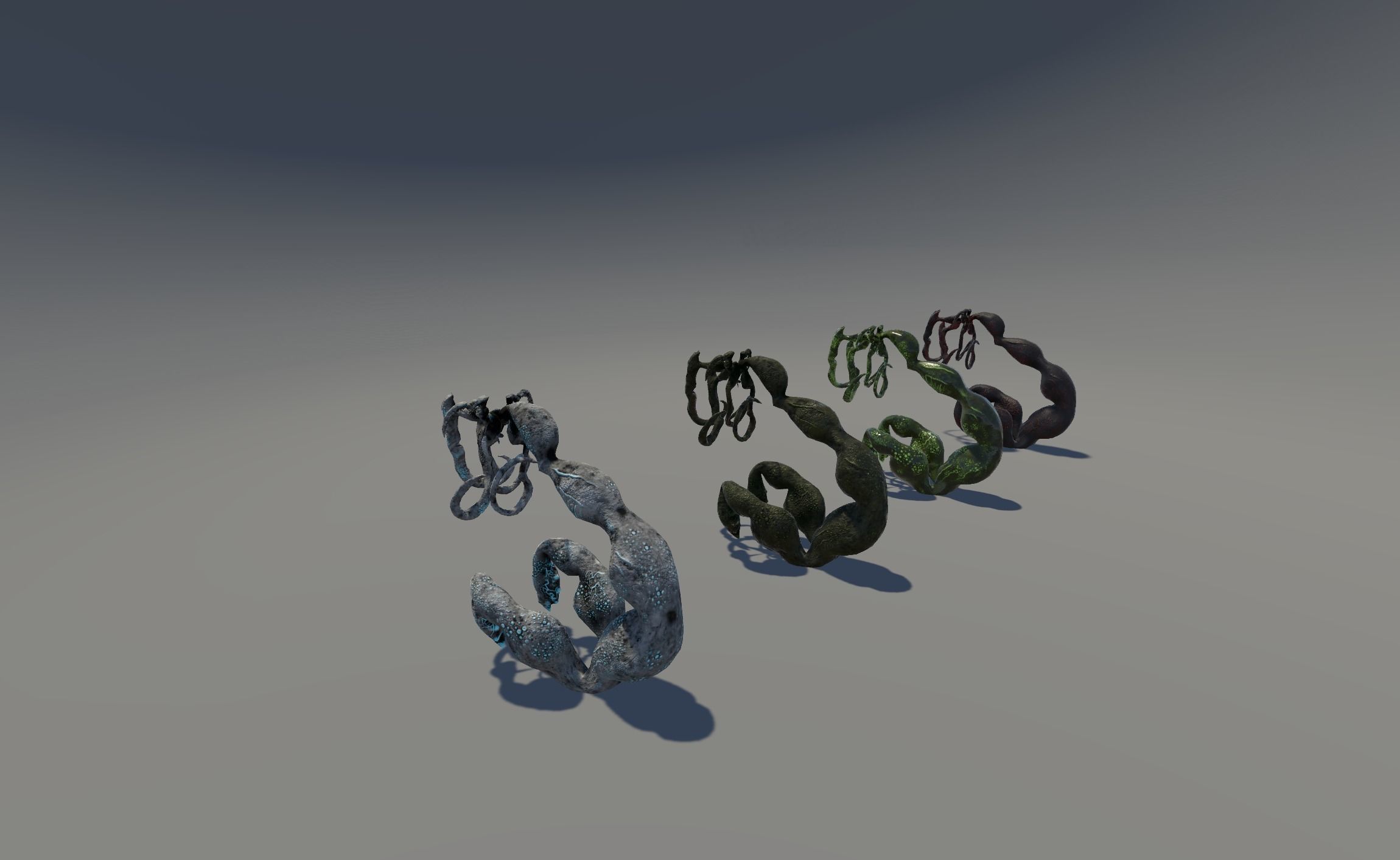 Monster1 plant Low-poly 3D model_33