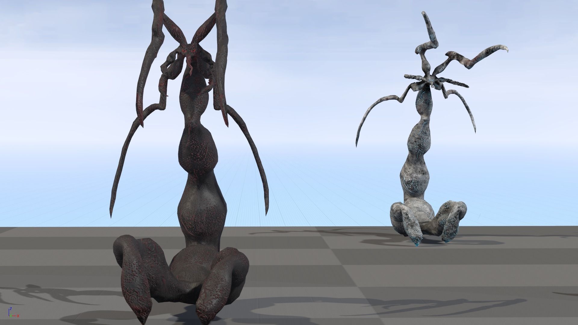 Monster1 plant Low-poly 3D model_5