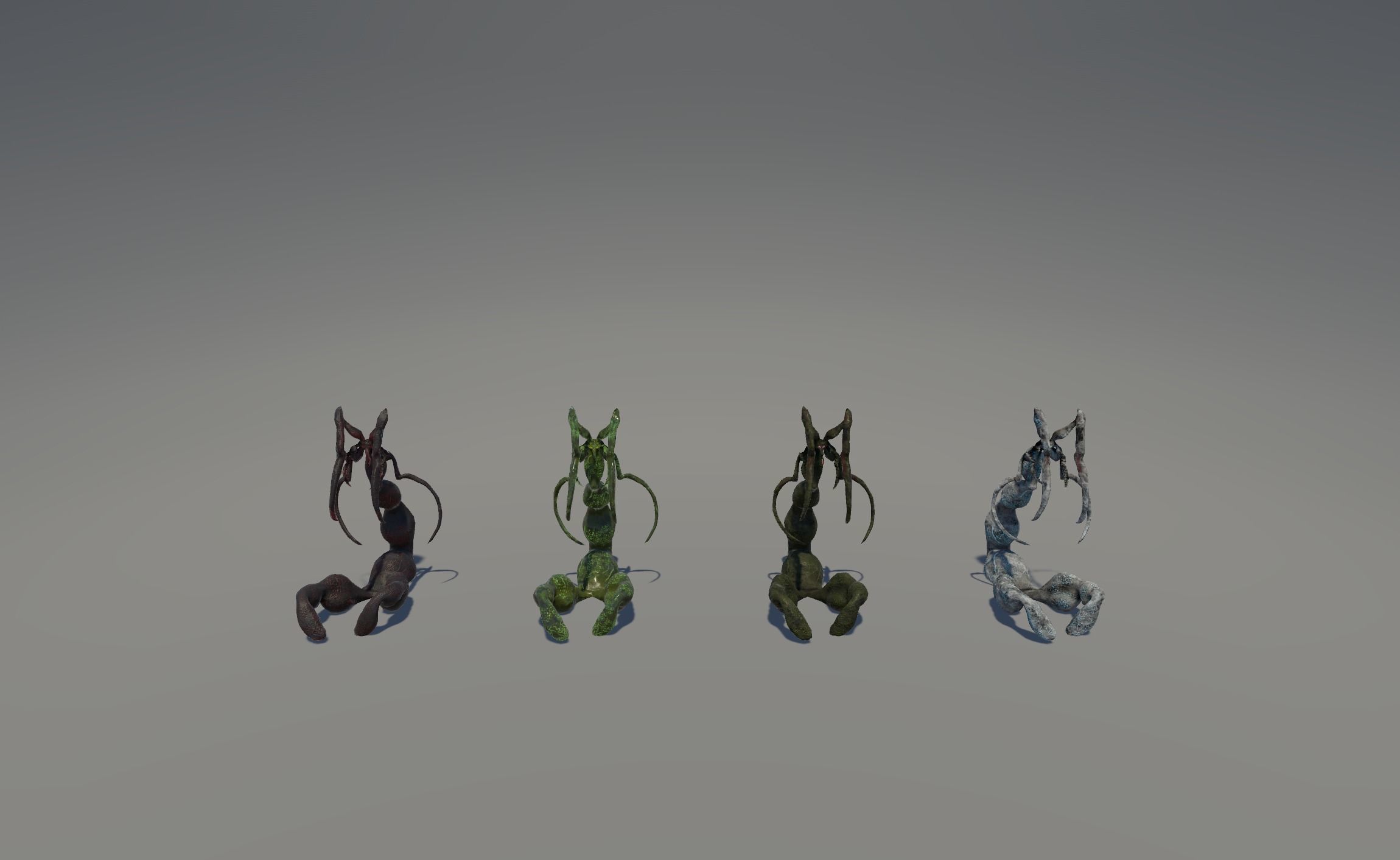 Monster1 plant Low-poly 3D model_27