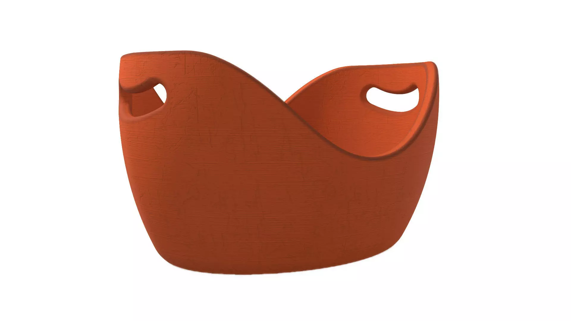 Clay Bucket 3D model_0