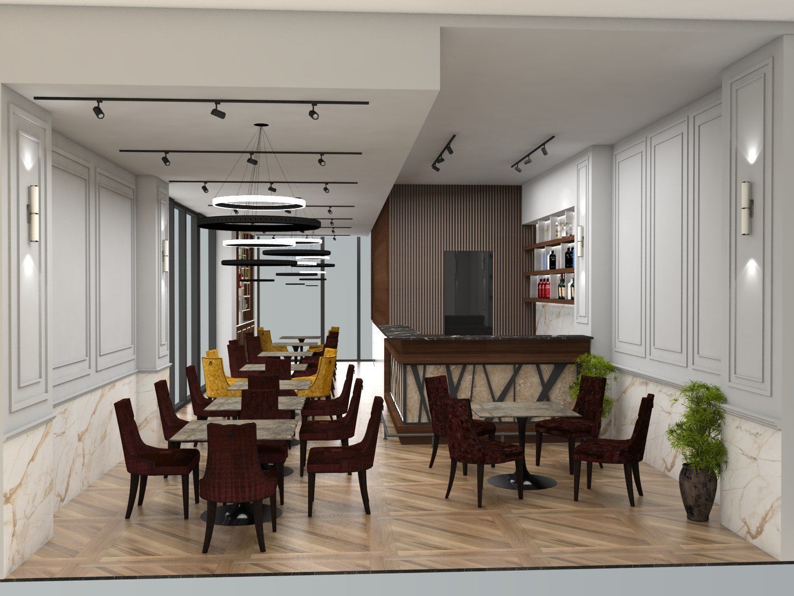 Lucky bar  Low-poly 3D model_1