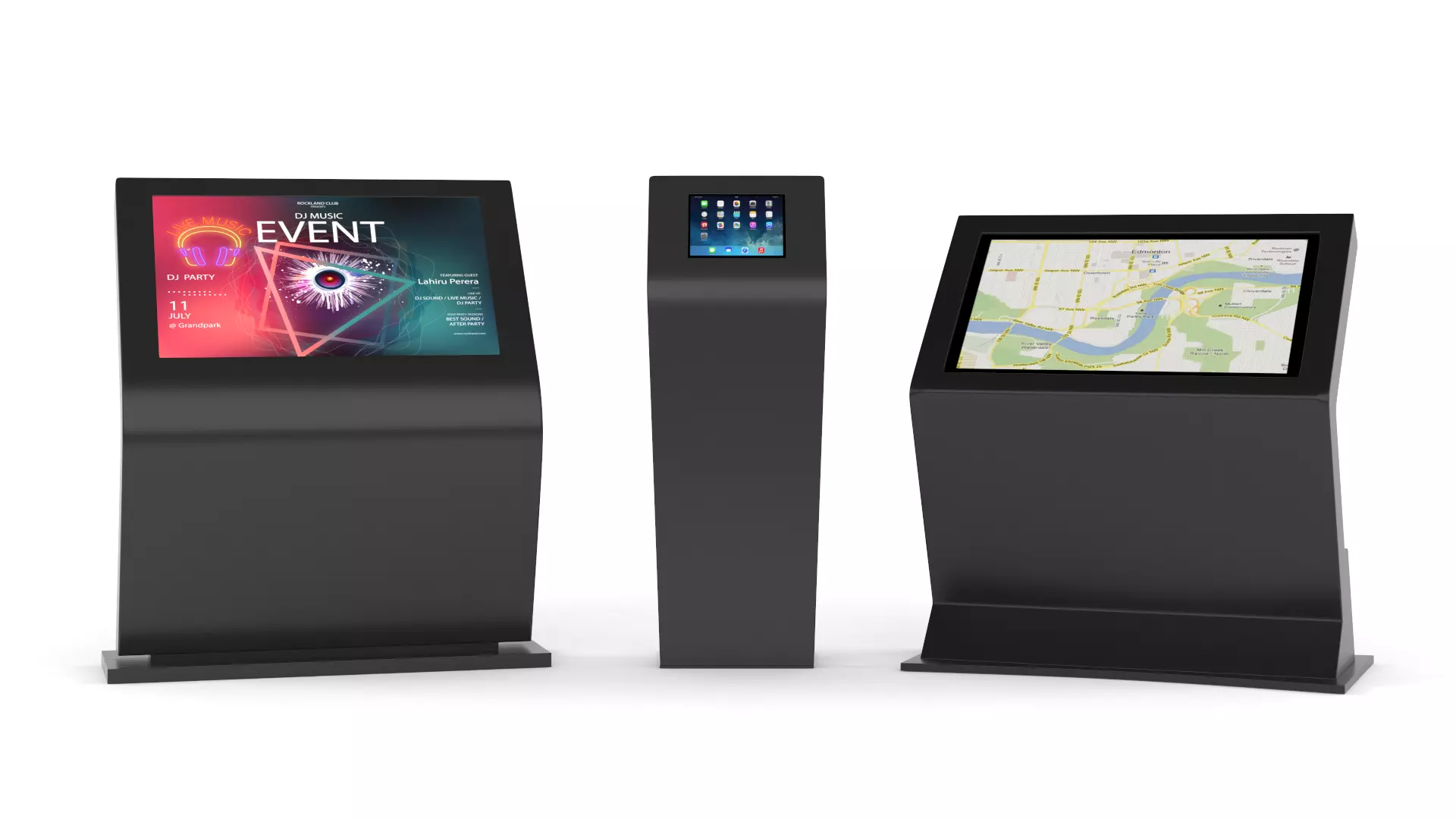 Information Kiosks 3D model_0