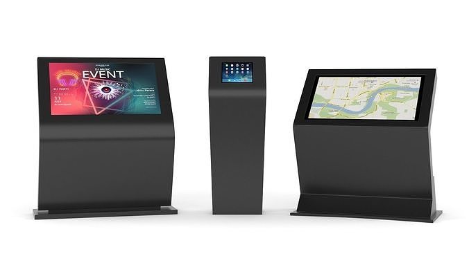 Information Kiosks 3D model