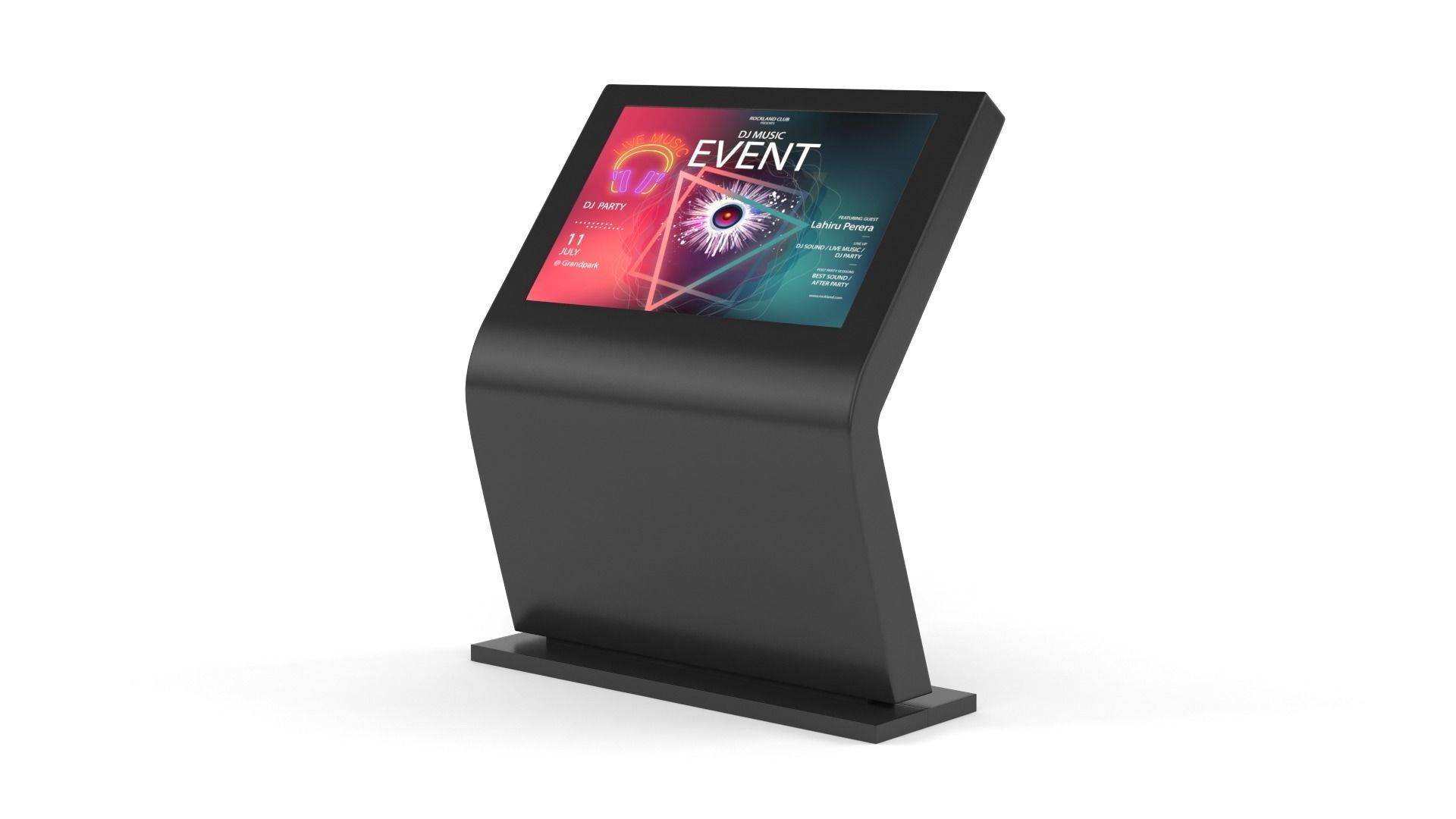 Information Kiosks 3D model_2