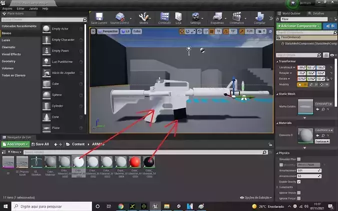 WEAPON 02 GAME E ANIMATION - UNREAL - ICLONE - UNITY 