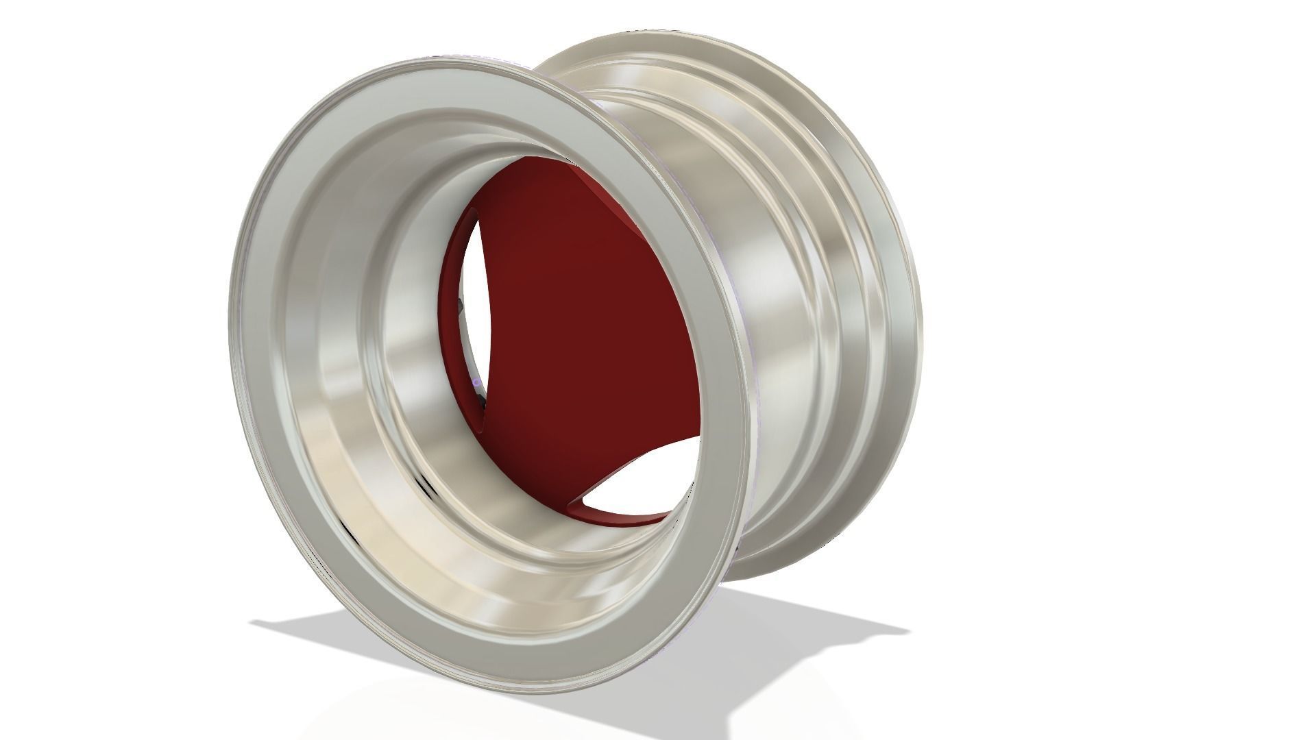 Advan 3 piece  rim 3D model_9