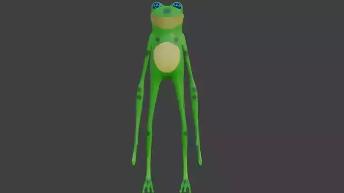 Cartoon Frog