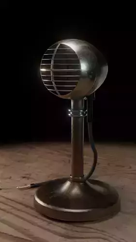 Retro Microphone 1940s RCA MI-12010  