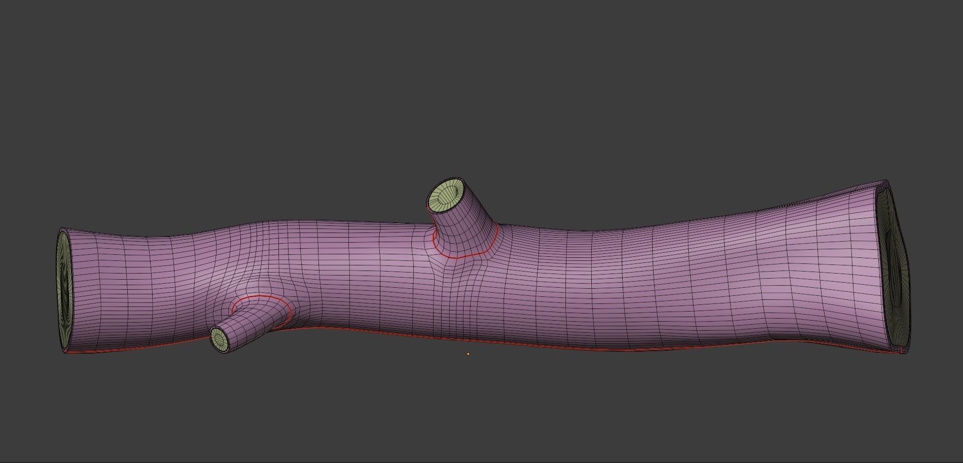 Big Pine Stump Low-Poly PBR Game Ready 3D Model Low-poly 3D model_19