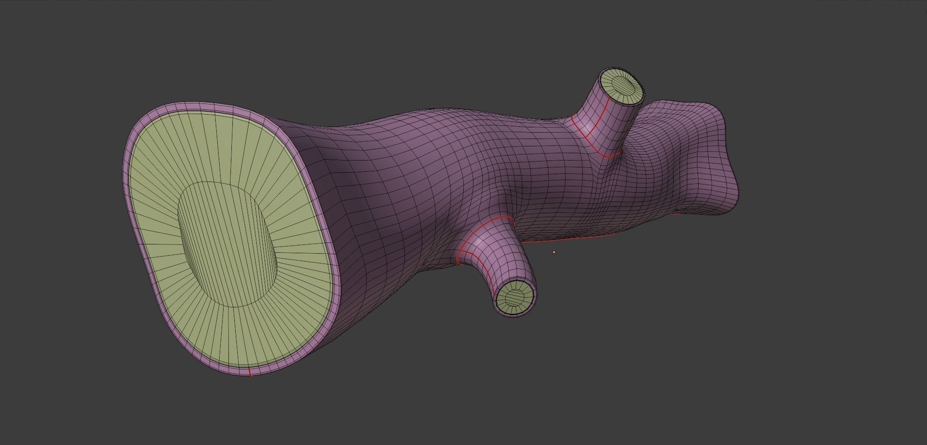 Big Pine Stump Low-Poly PBR Game Ready 3D Model Low-poly 3D model_25