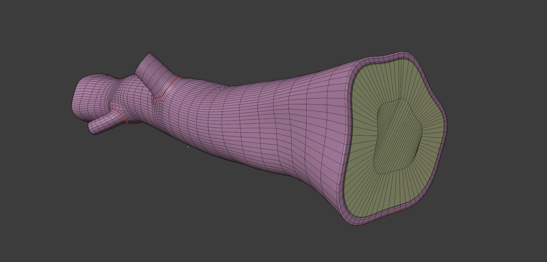 Big Pine Stump Low-Poly PBR Game Ready 3D Model Low-poly 3D model_26