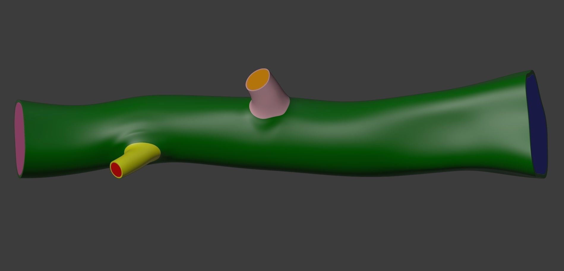 Big Pine Stump Low-Poly PBR Game Ready 3D Model Low-poly 3D model_29