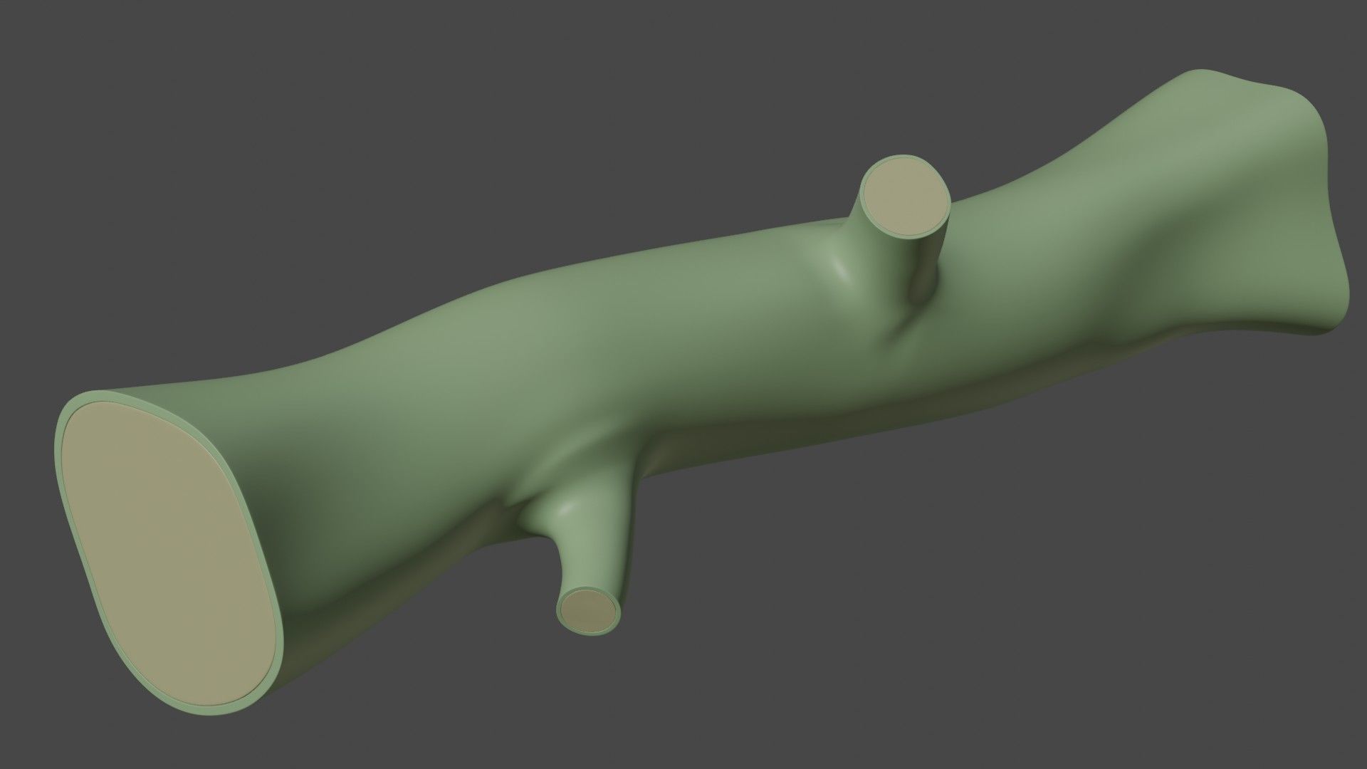 Big Pine Stump Low-Poly PBR Game Ready 3D Model Low-poly 3D model_18