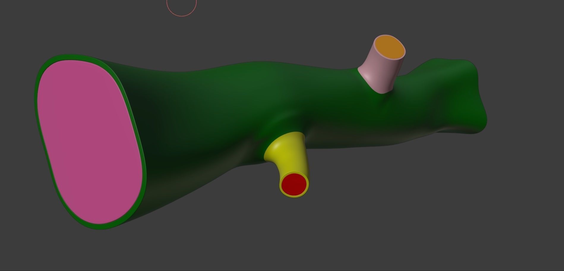 Big Pine Stump Low-Poly PBR Game Ready 3D Model Low-poly 3D model_27