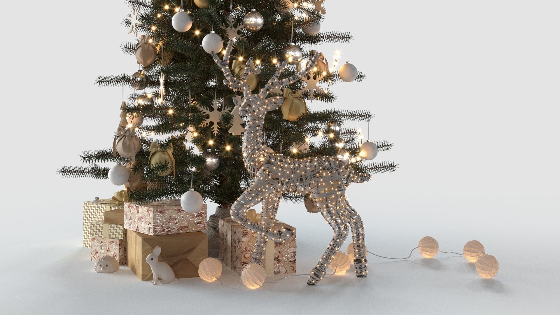Christmas Tree 3D model_2