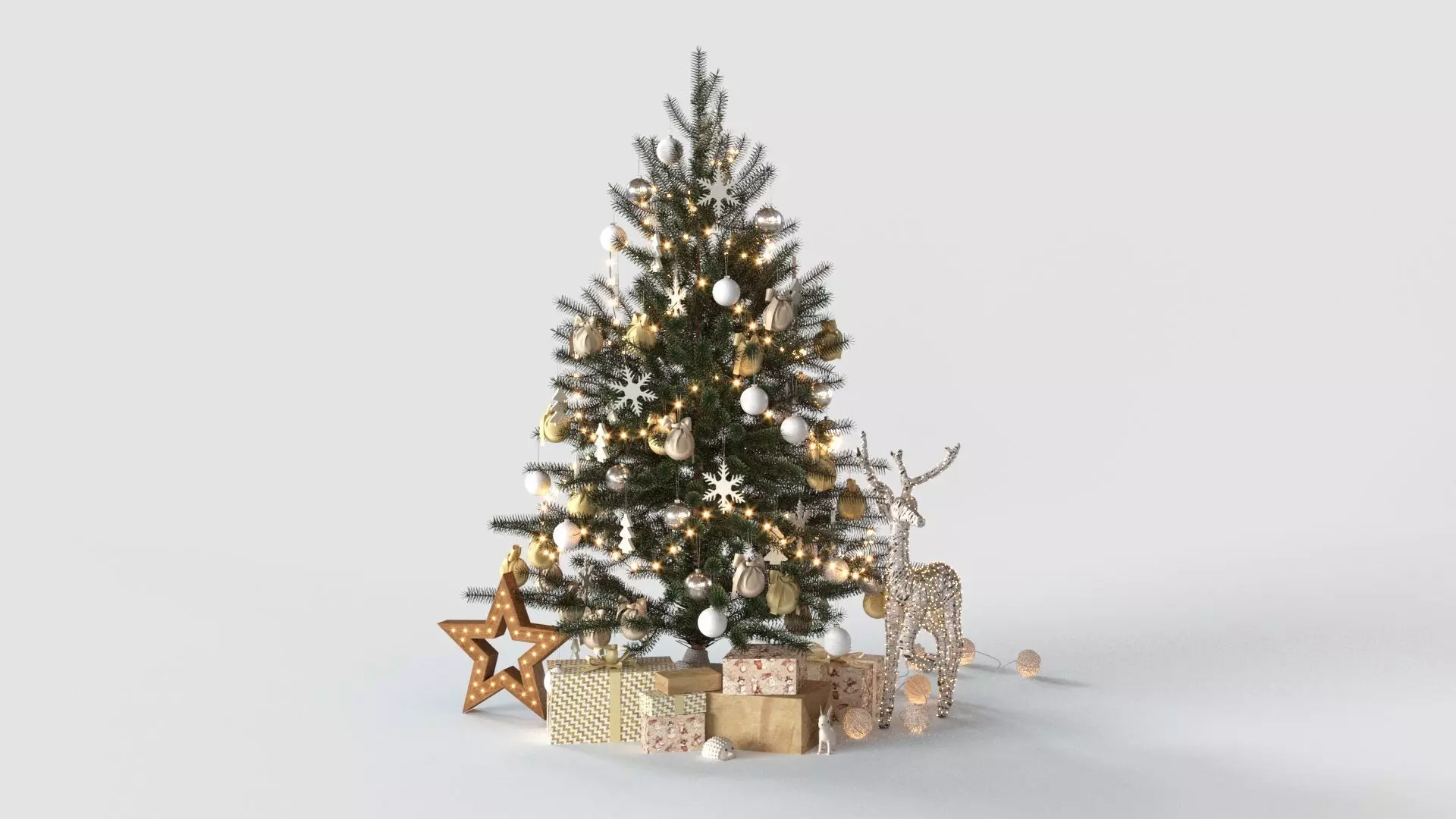 Christmas Tree 3D model_0
