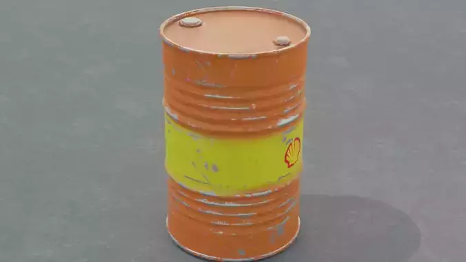 Old Steel Barrel 