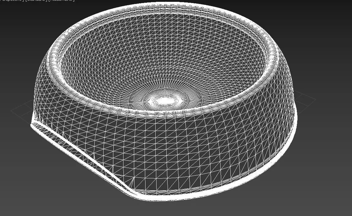 Personalized plastic mold for dog and cat food 3D print model 3D model_0