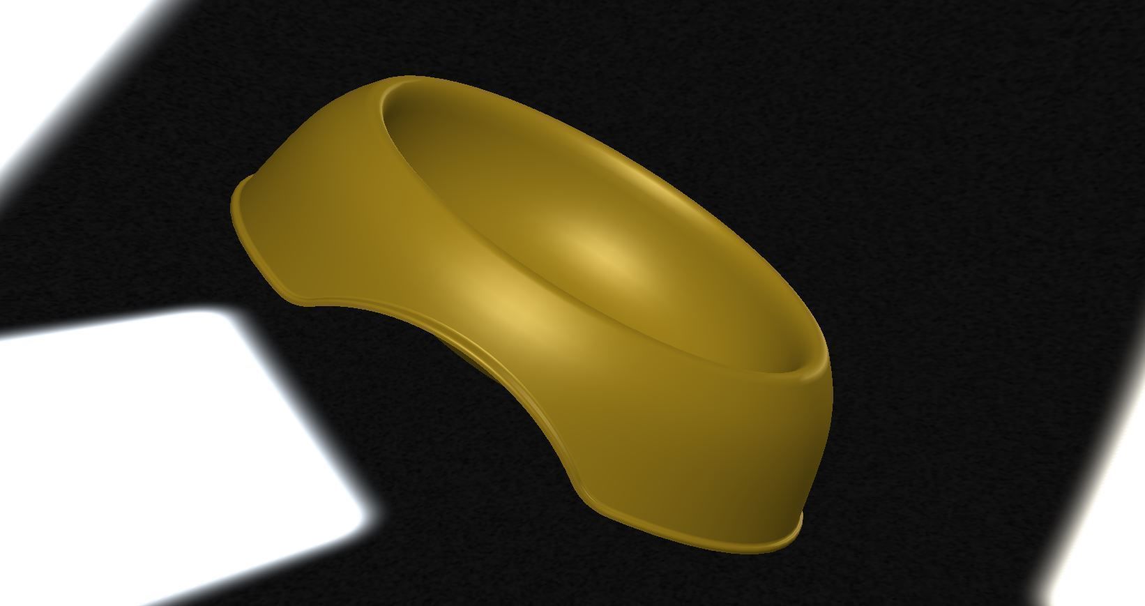 Personalized plastic mold for dog and cat food 3D print model 3D model_2