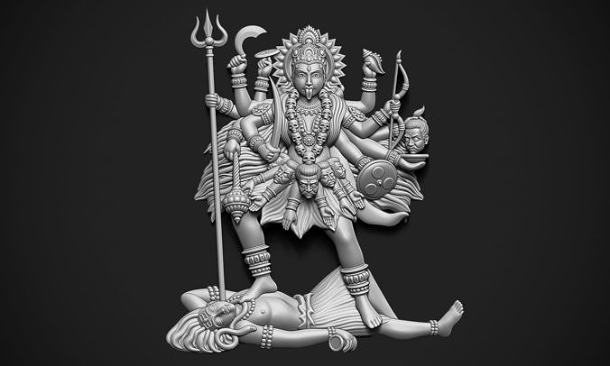 Kali JI Relief 3D print model