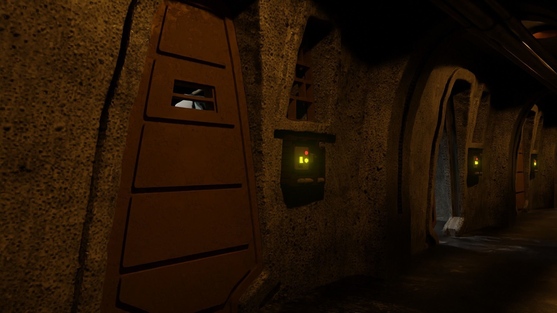 Jabbas Throne Room - Set 7EF - Prison Area 1-12 scale 3D print model_5