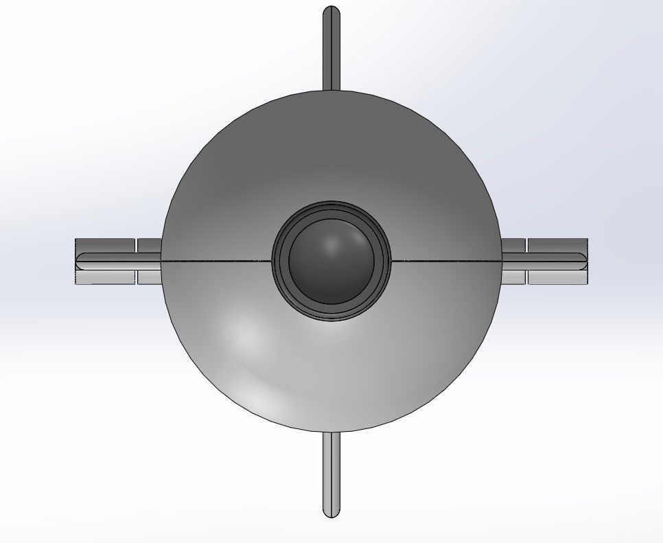 Rocket for carpfishing 3D print model_4