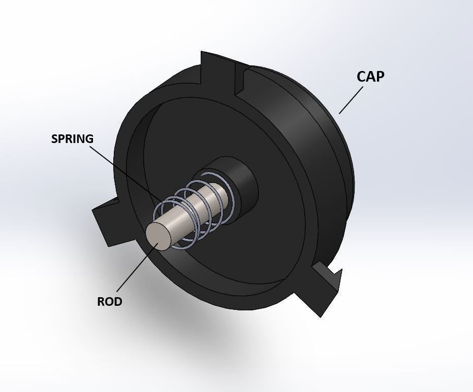 Rocket for carpfishing 3D print model_11