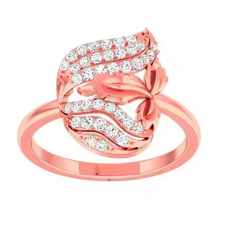 High Jewelry Cocktail Rings 3dm stl render-1 details 3D print model