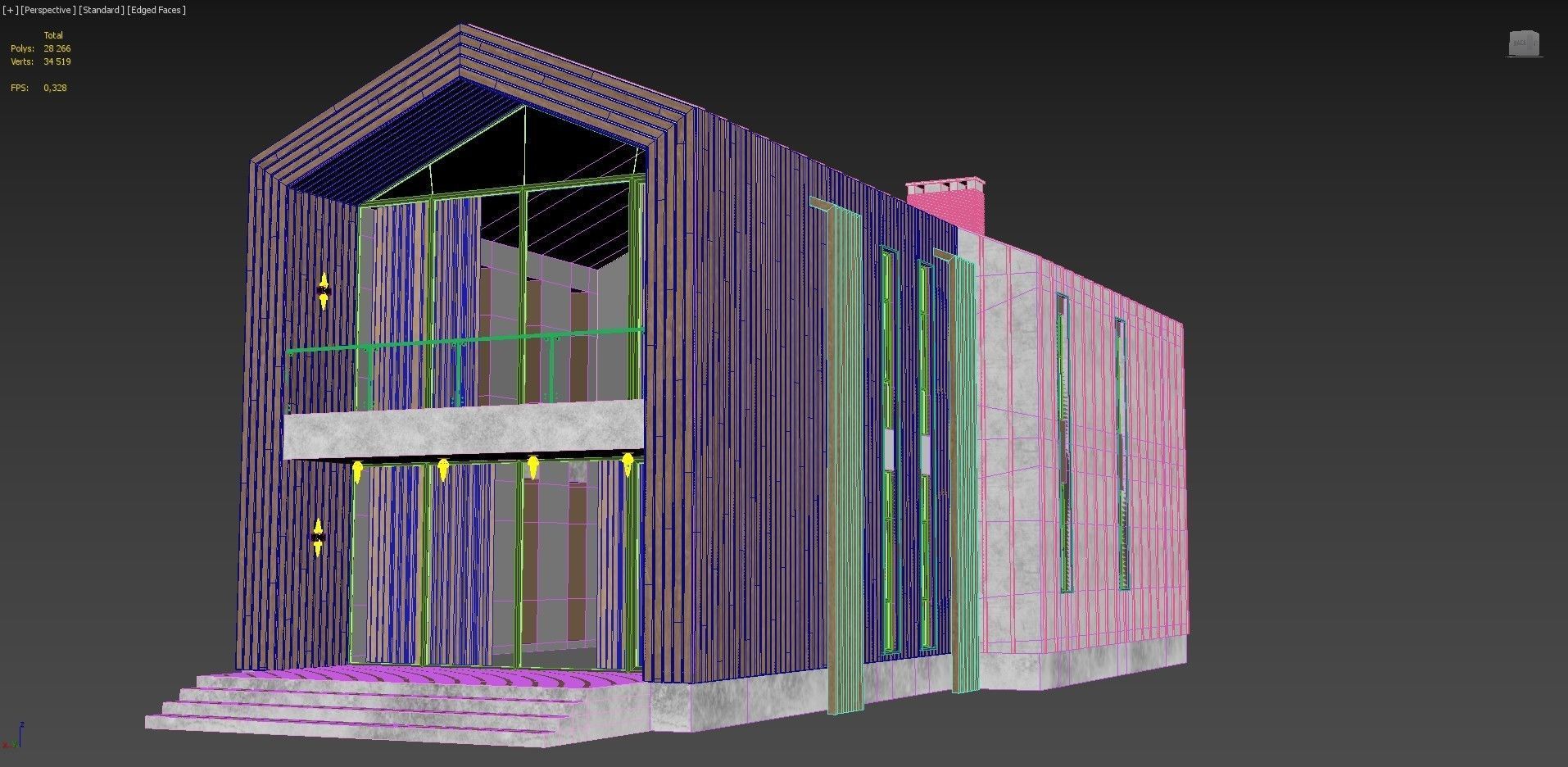 Barn House 3D model_13