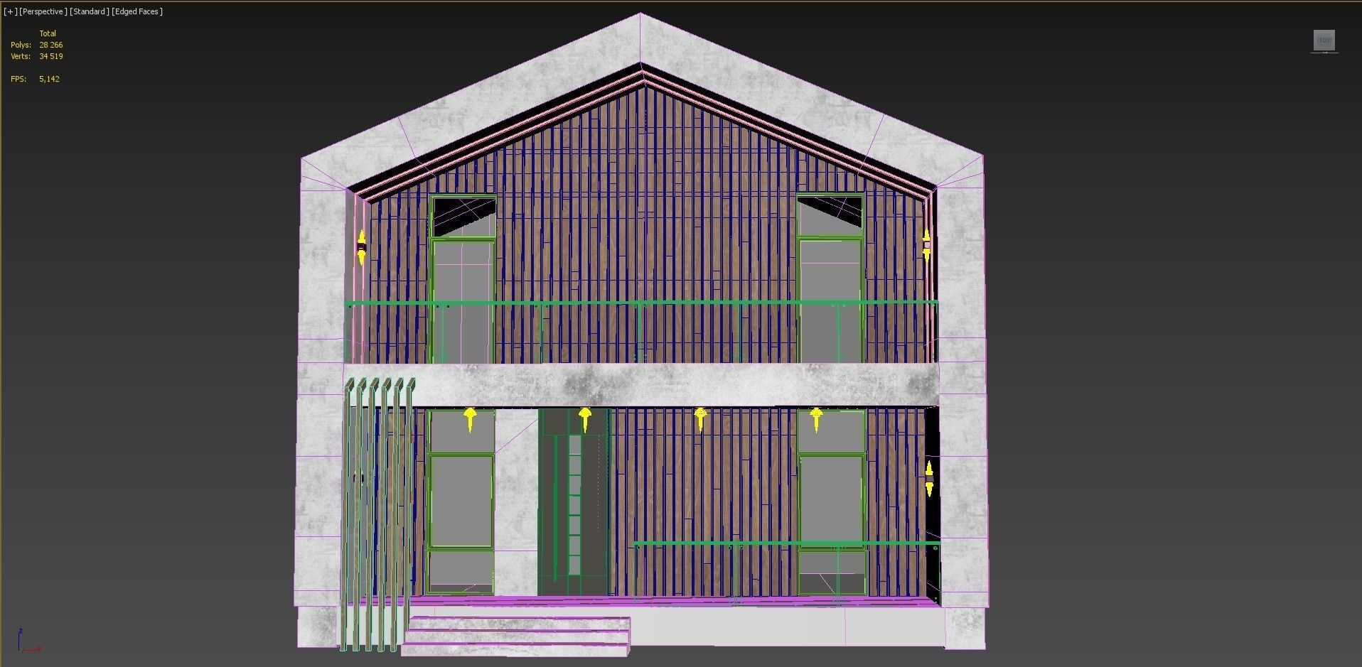 Barn House 3D model_14