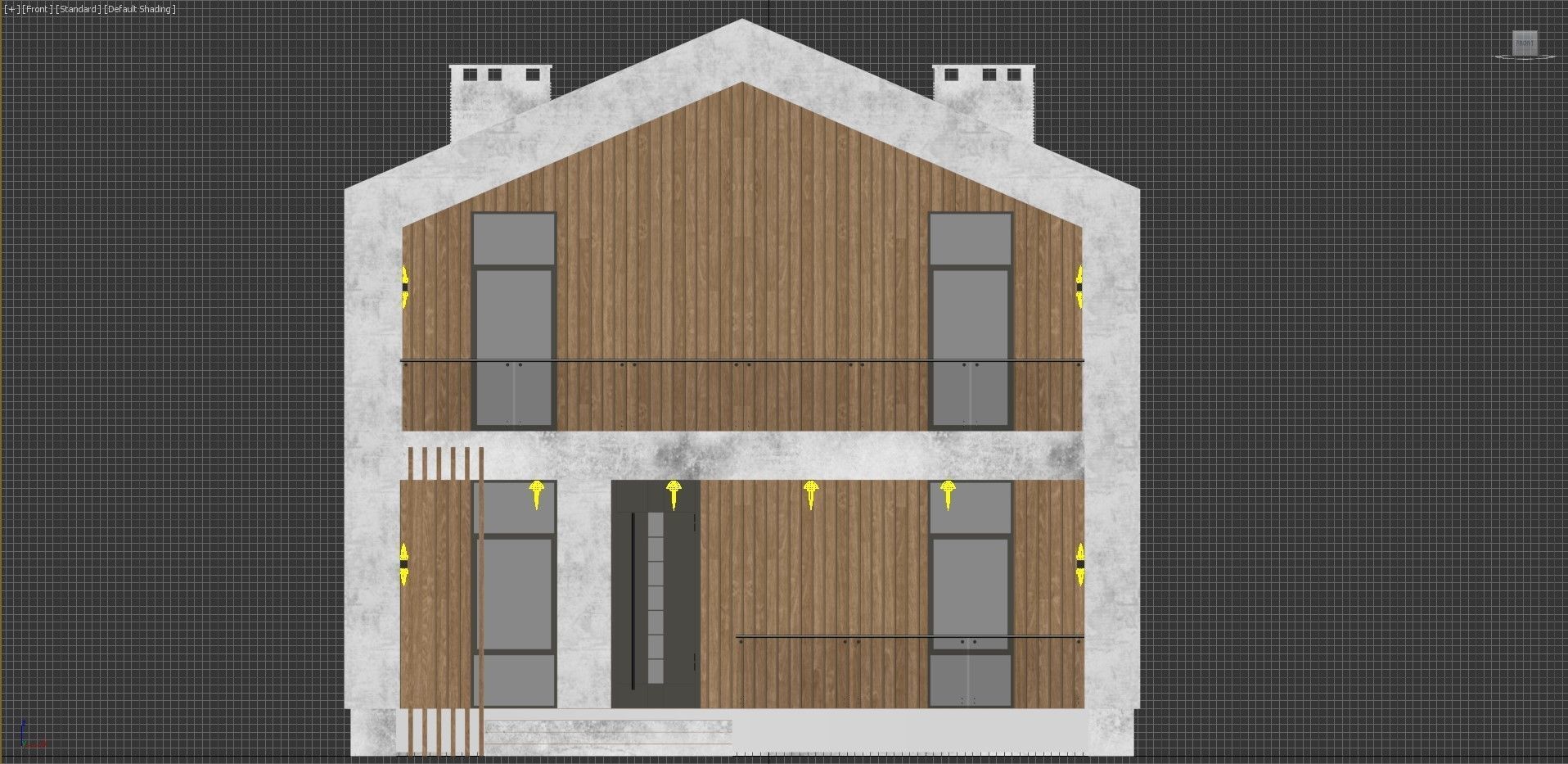 Barn House 3D model_8