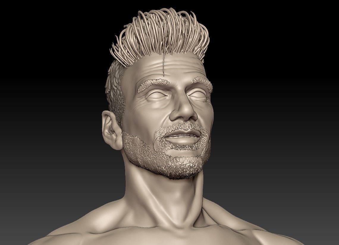 Frank Anthony Grillo an American actor 3D print model_3