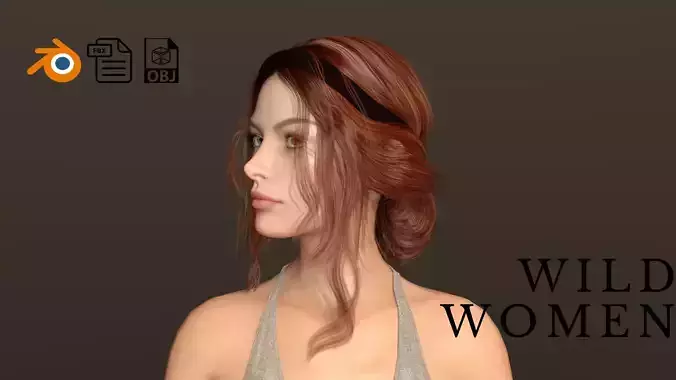 WILD WOMEN 3D model