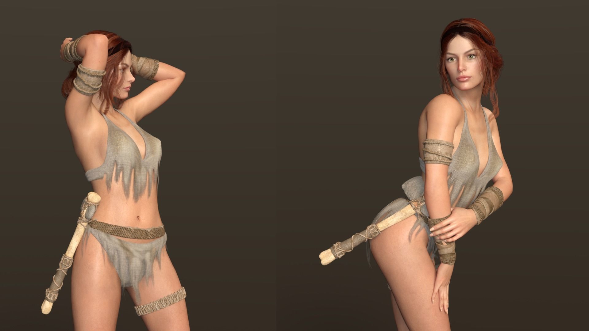 WILD WOMEN 3D model_2