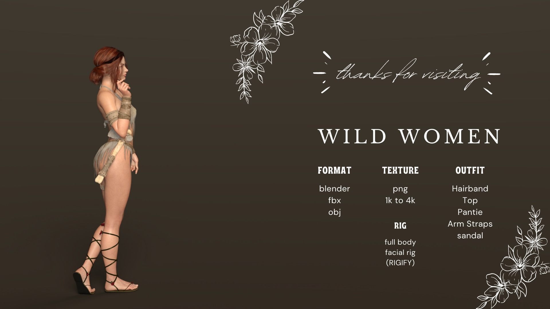 WILD WOMEN 3D model_6