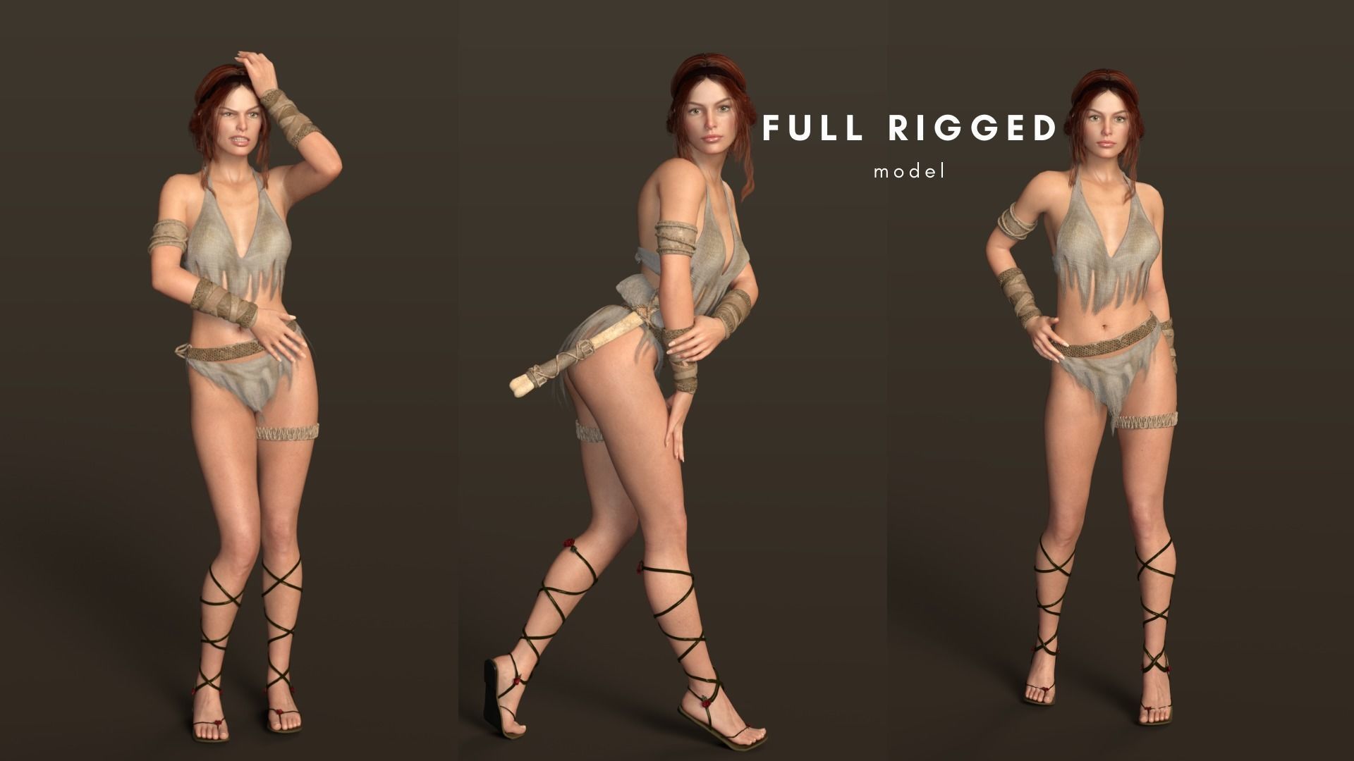 WILD WOMEN 3D model_3