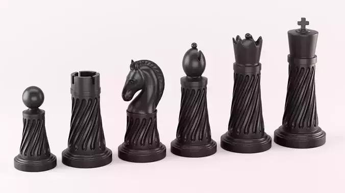 Chess set piece