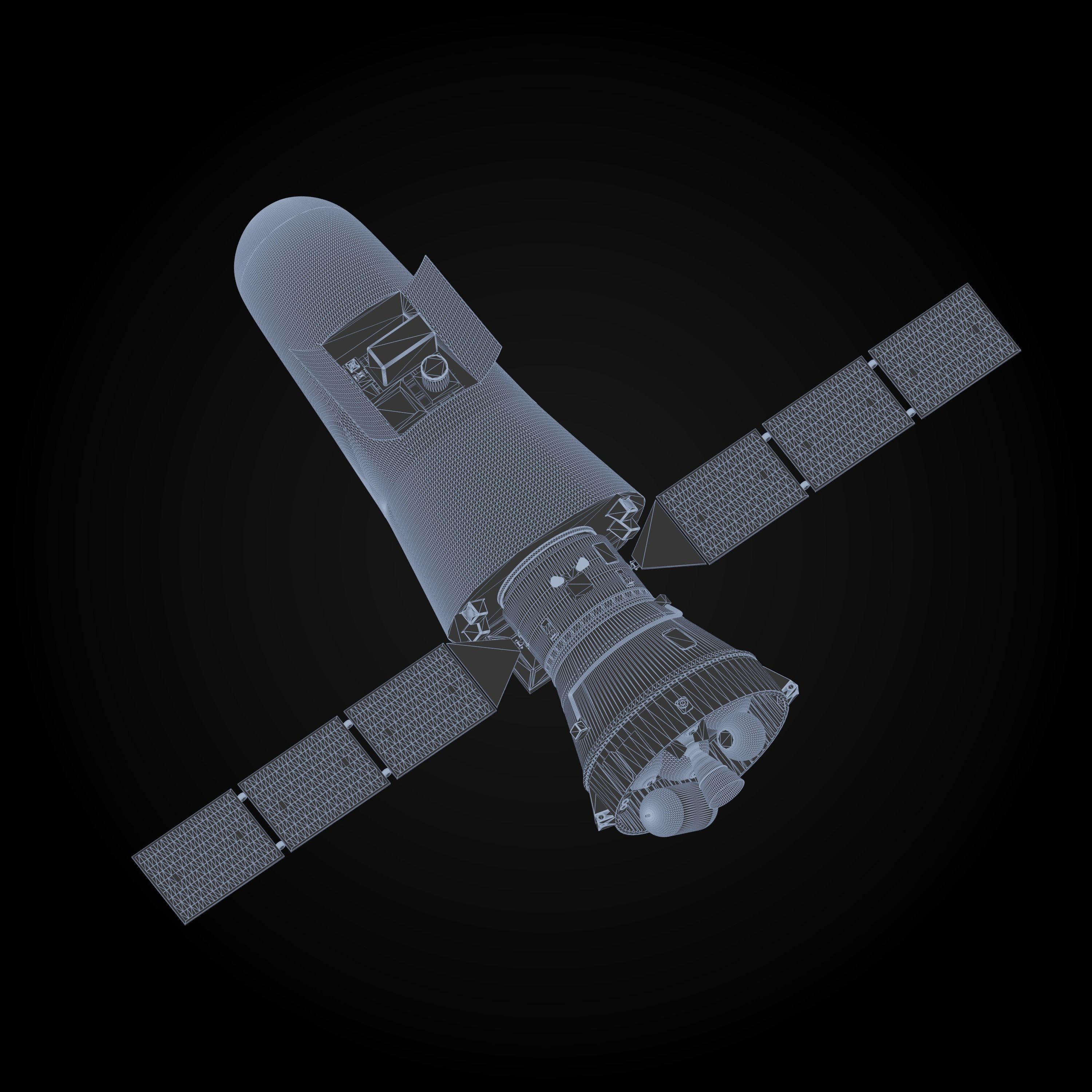 ESA Space Rider 3D model_8