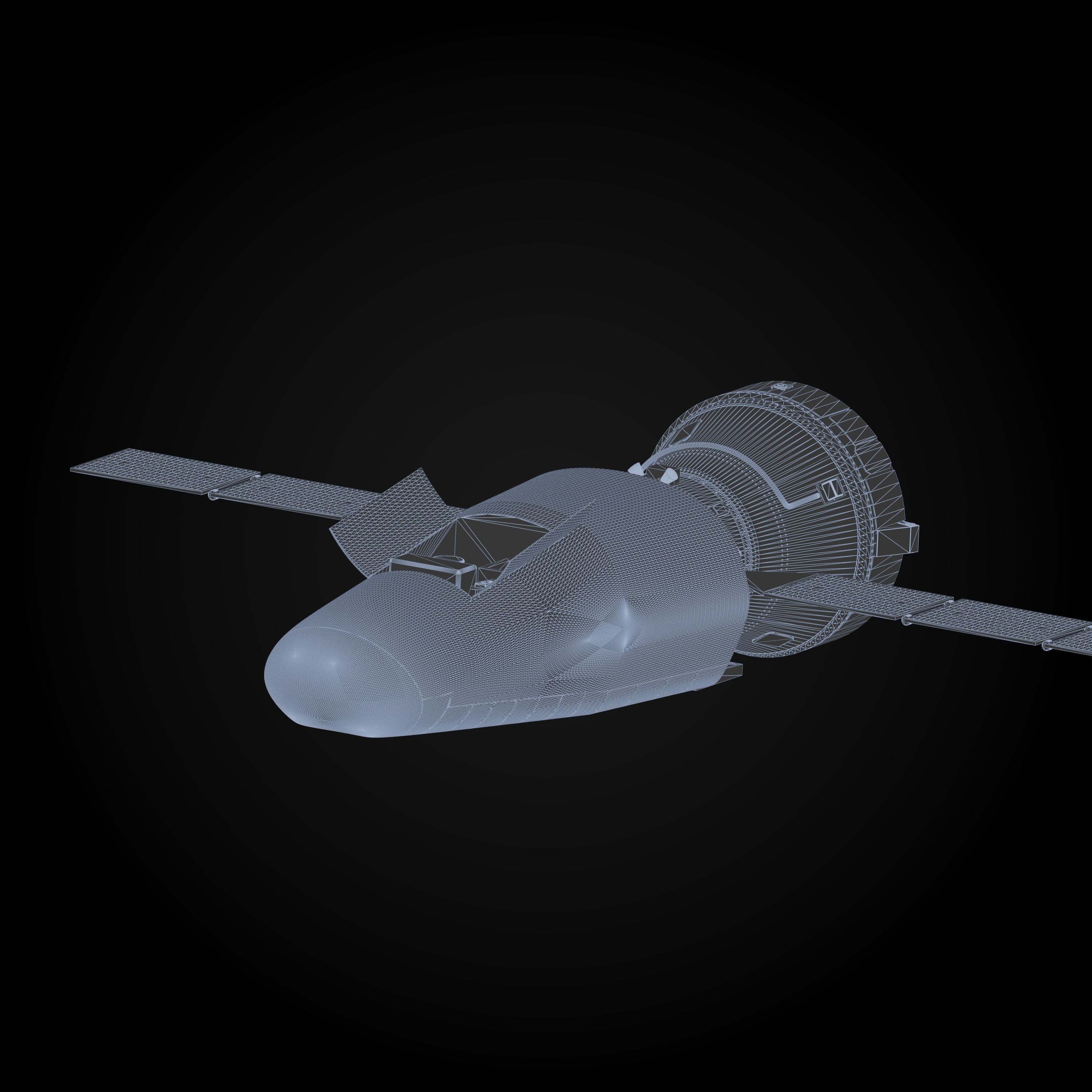 ESA Space Rider 3D model_10