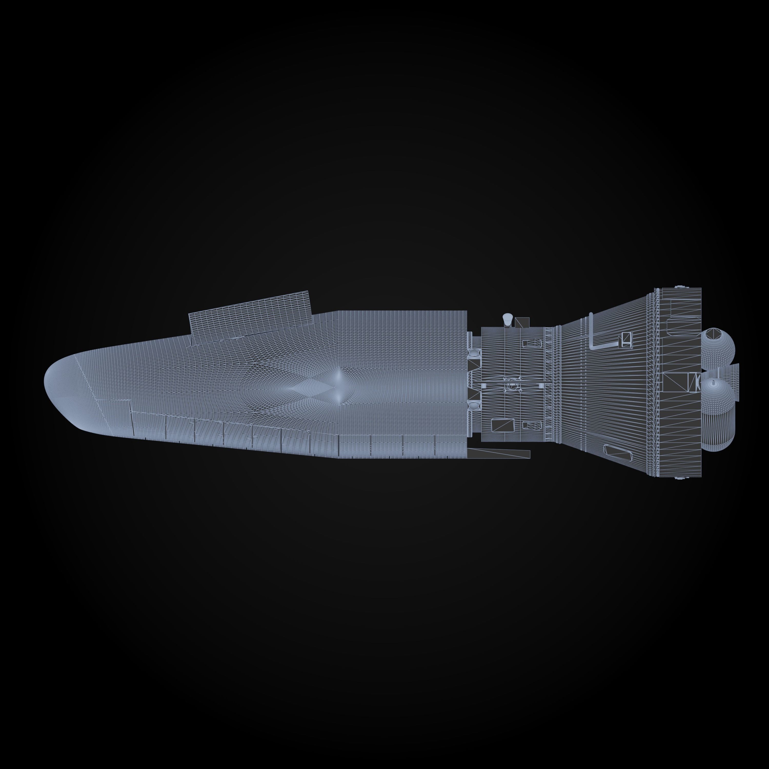 ESA Space Rider 3D model_11