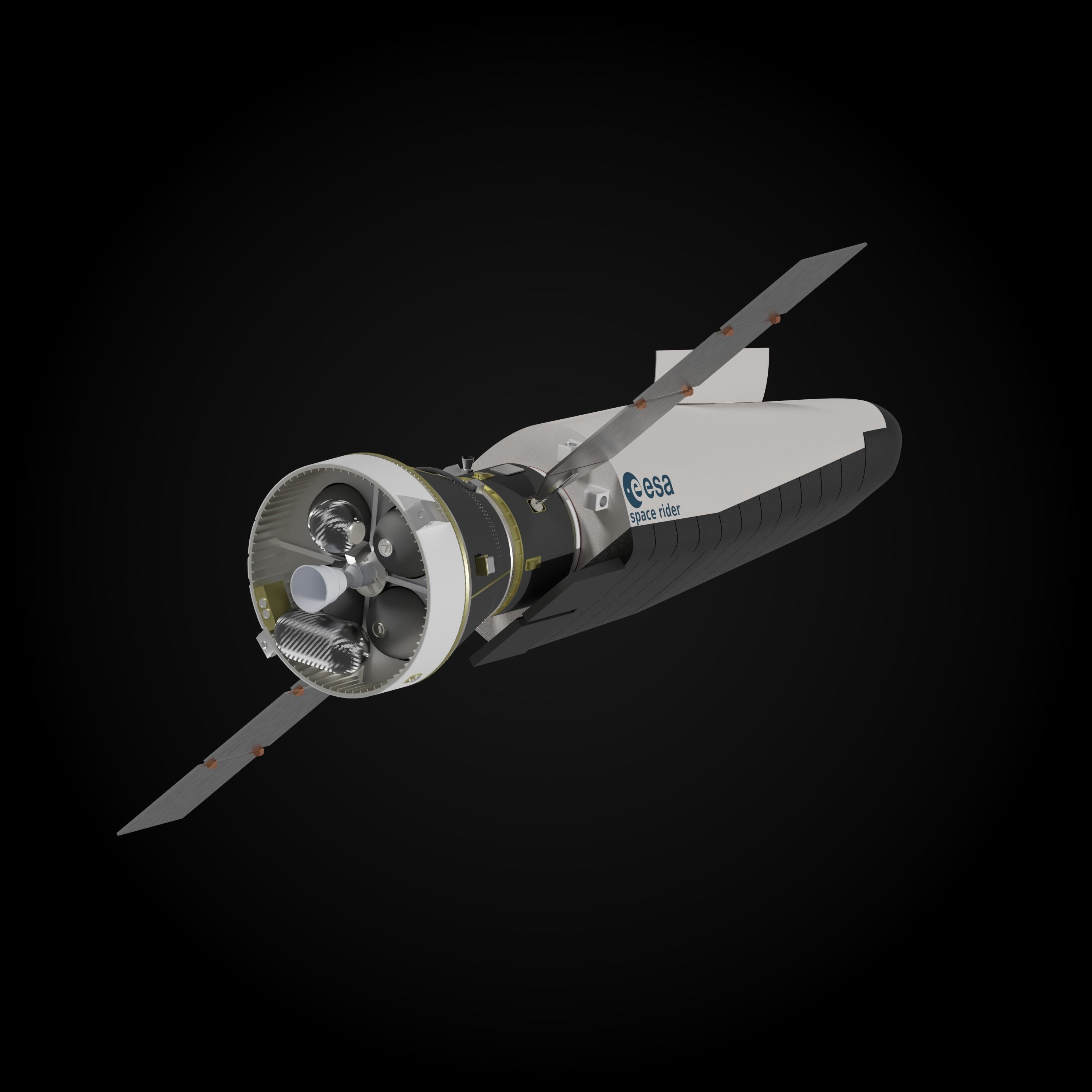 ESA Space Rider 3D model_3