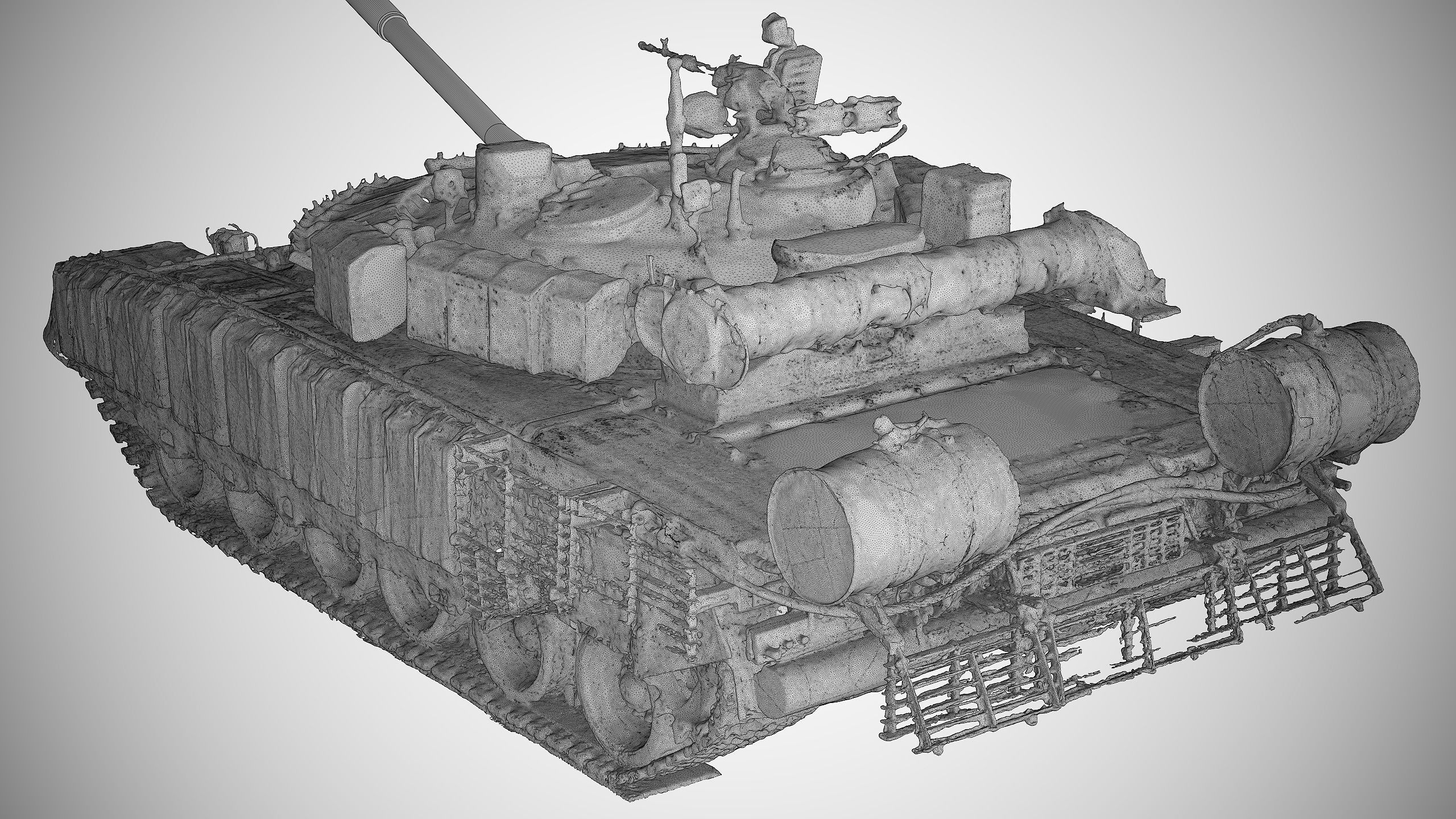 T-80BVM Raw 3D Scan 3D model_11