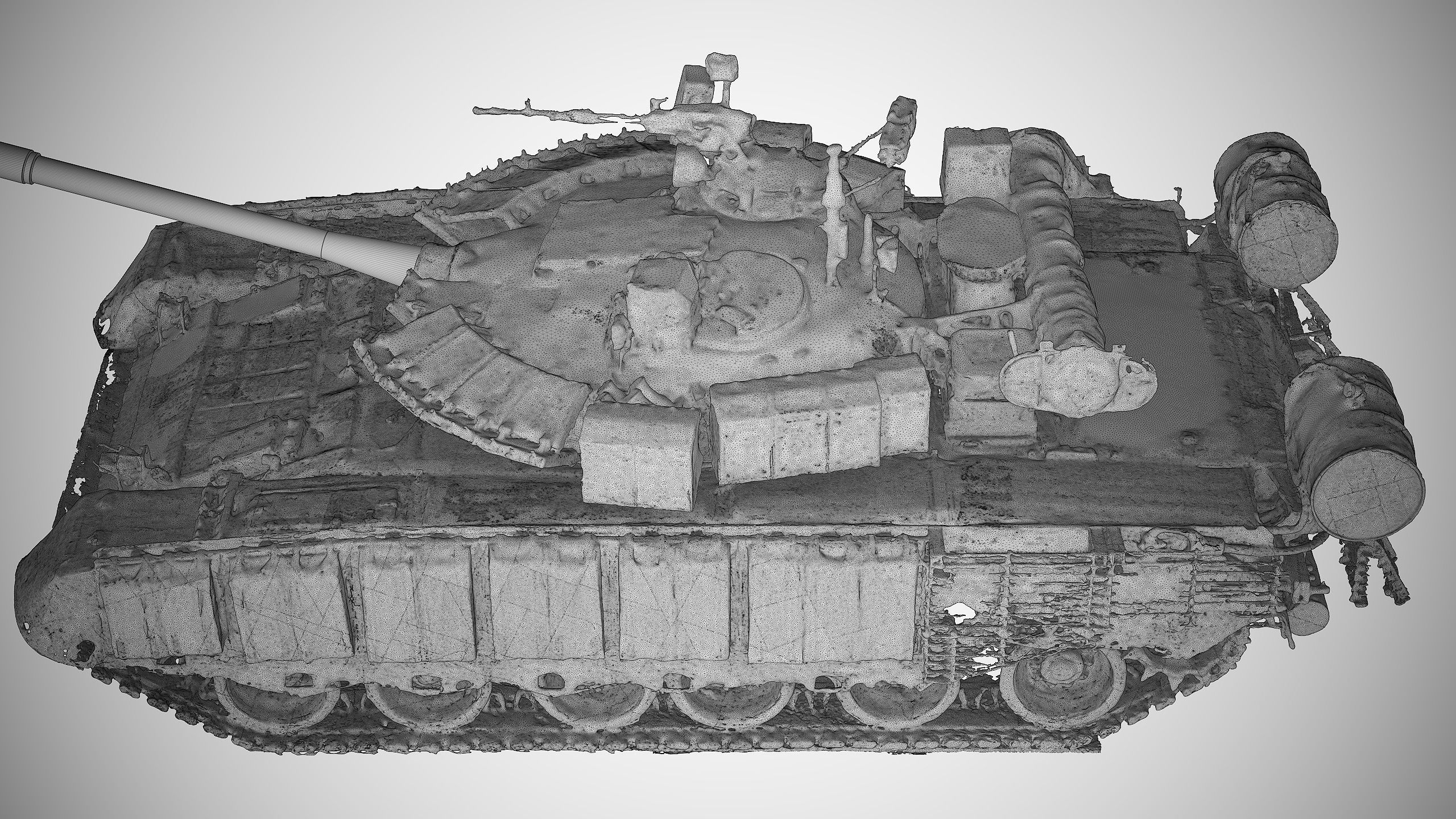 T-80BVM Raw 3D Scan 3D model_13