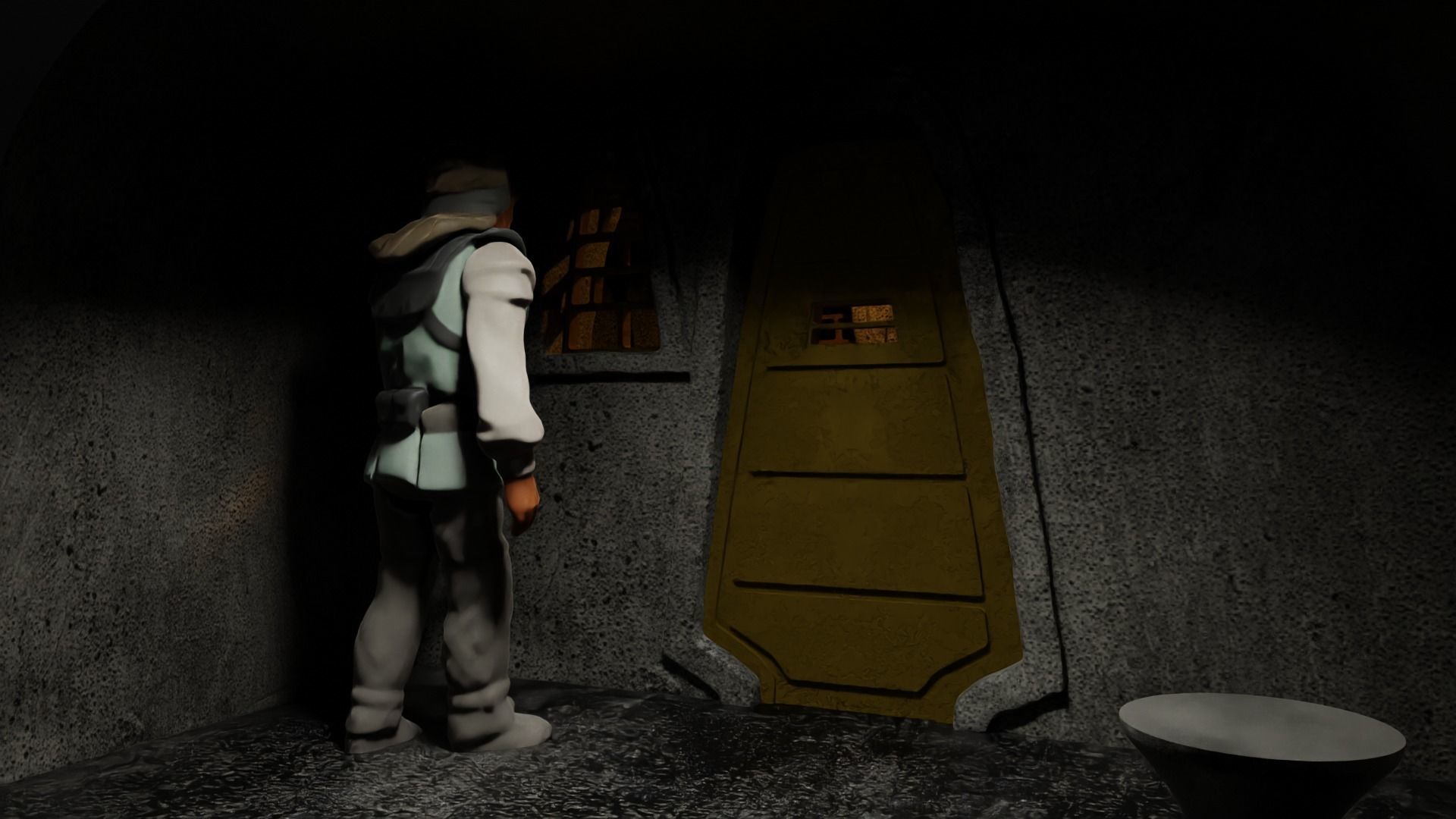 Jabbas Throne Room - Set 7EF - Prison Area 1-6 scale 3D print model_7