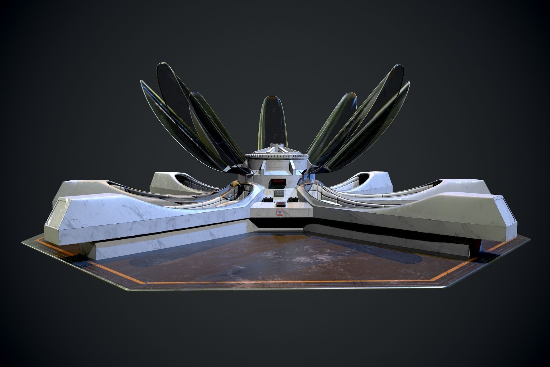 Hypersleep Chamber ALIEN 3D model | CGTrader