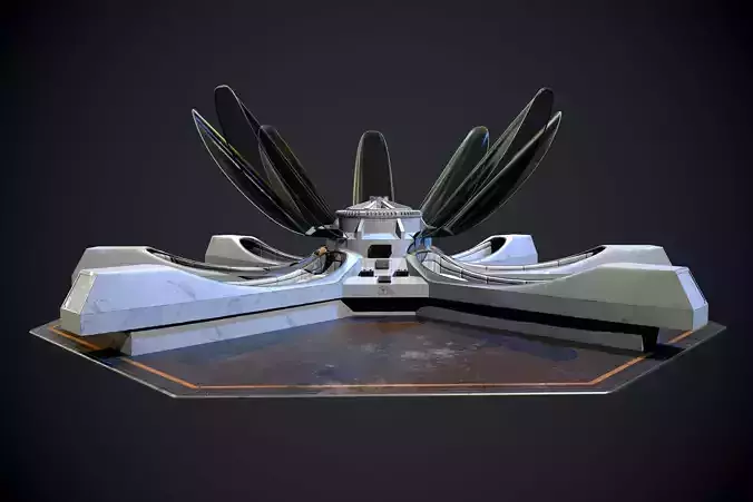 Hypersleep Chamber  ALIEN 3D model