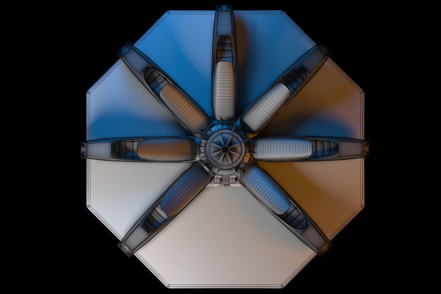 Hypersleep Chamber ALIEN 3D model_5