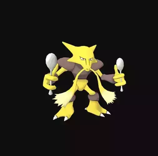 ALAKAZAM POKEMON HIGH RES