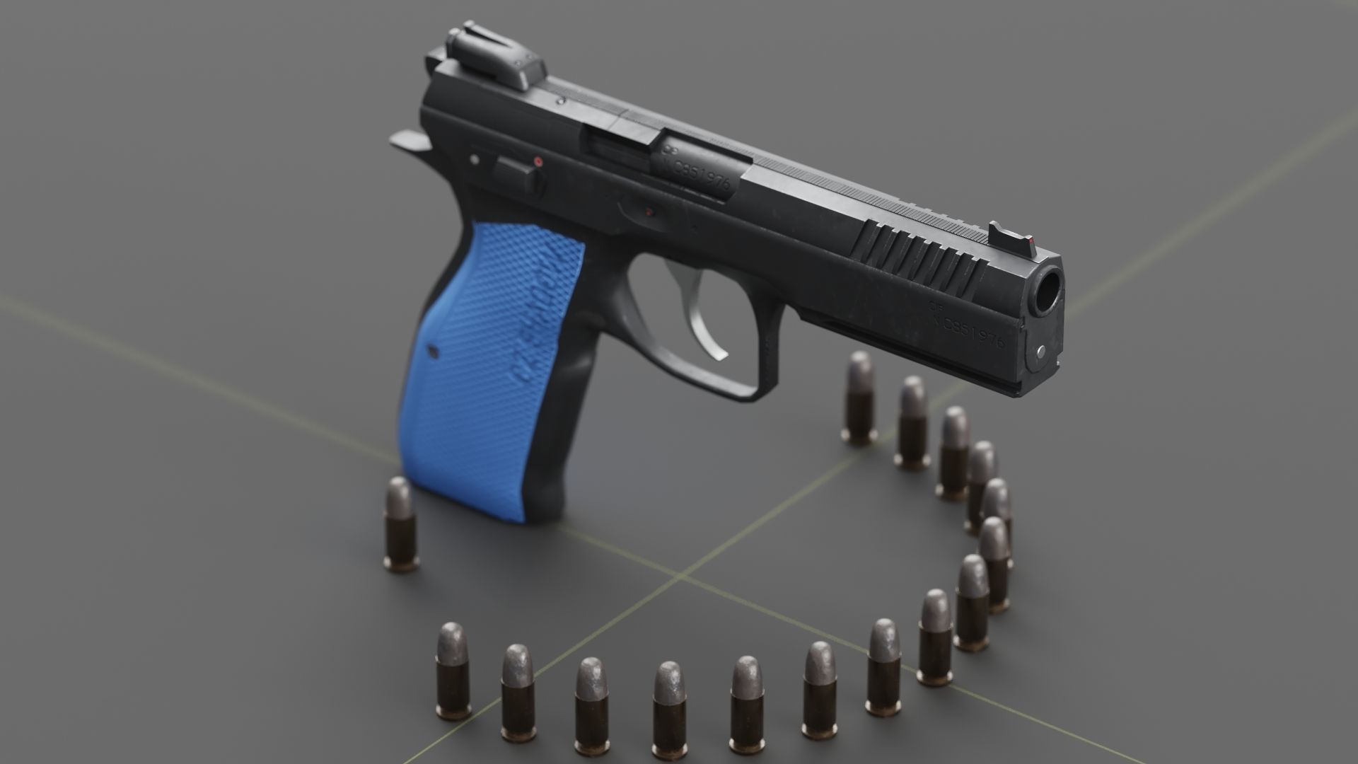 Shadow CZ 2 Low-poly 3D model_14